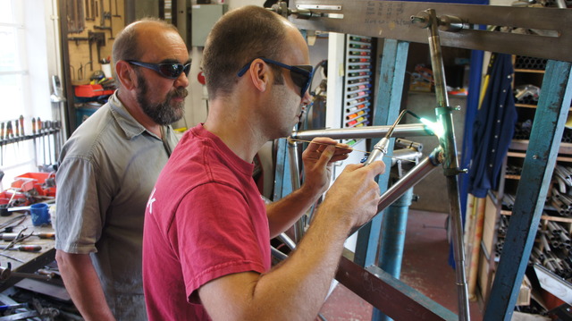Dave Yates Bicycle Frame Building Course