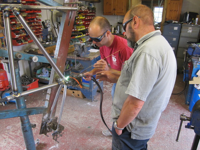Dave Yates Bicycle Frame Building Course