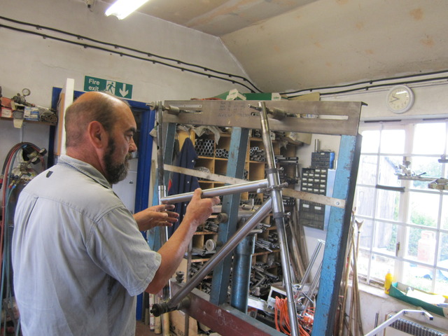 Dave Yates Bicycle Frame Building Course